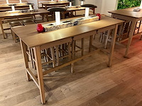 Hutten - bartafel met marmeren opbouw & verlichting - afbeelding 1 van  3