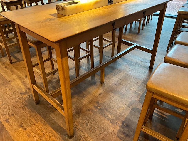 Hutten - bartafel met marmeren opbouw & verlichting - afbeelding 3 van  4