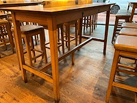 Hutten - bartafel met marmeren opbouw & verlichting - afbeelding 4 van  4