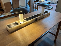 Hutten - bartafel met marmeren opbouw & verlichting - afbeelding 3 van  4