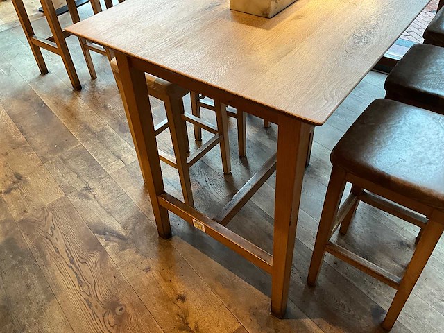 Hutten - bartafel met marmeren opbouw & verlichting - afbeelding 3 van  6