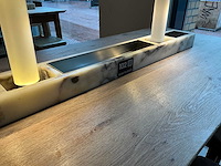 Hutten - bartafel met marmeren opbouw & verlichting - afbeelding 5 van  6