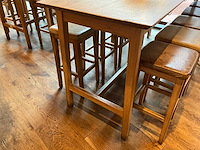 Hutten - bartafel met marmeren opbouw & verlichting - afbeelding 5 van  7