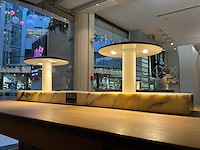 Hutten - bartafel met marmeren opbouw & verlichting - afbeelding 4 van  5