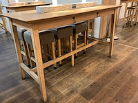 Hutten - bartafel met marmeren opbouw & verlichting - afbeelding 3 van  5