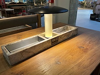 Hutten - bartafel met marmeren opbouw & verlichting - afbeelding 3 van  4