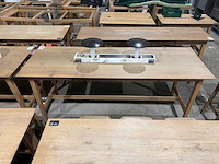 Hutten - bartafel met marmeren opbouw & verlichting - afbeelding 3 van  8