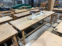 Hutten - bartafel met marmeren opbouw & verlichting - afbeelding 4 van  8