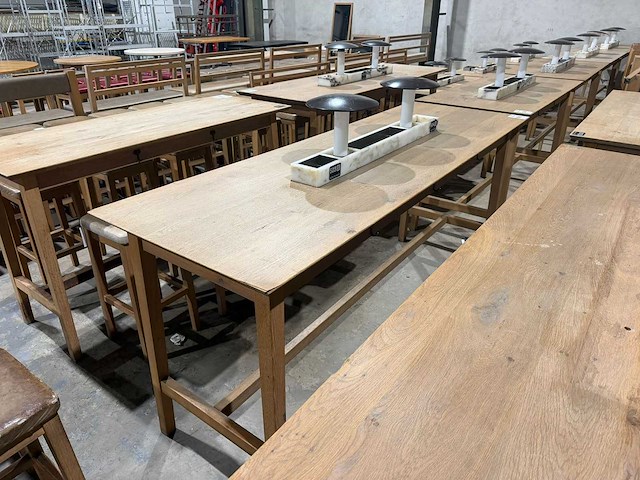 Hutten - bartafel met marmeren opbouw & verlichting - afbeelding 5 van  8