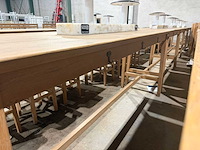 Hutten - bartafel met marmeren opbouw & verlichting - afbeelding 7 van  8