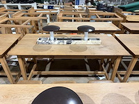 Hutten - bartafel met marmeren opbouw & verlichting - afbeelding 5 van  10