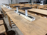 Hutten - bartafel met marmeren opbouw & verlichting - afbeelding 6 van  10