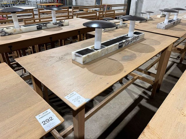 Hutten - bartafel met marmeren opbouw & verlichting - afbeelding 8 van  10