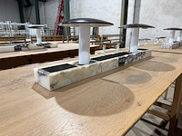 Hutten - bartafel met marmeren opbouw & verlichting - afbeelding 10 van  10