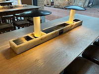 Hutten - bartafel met marmeren opbouw & verlichting - afbeelding 7 van  7