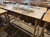 Hutten - bartafel met marmeropbouw en verlichting - afbeelding 2 van  9