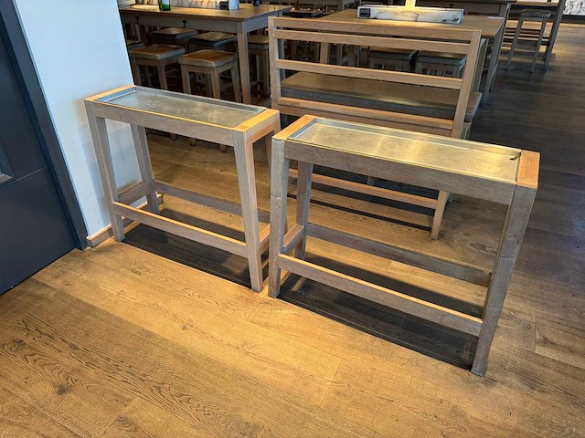 Hutten - bijzettafel (2x) - afbeelding 1 van  4