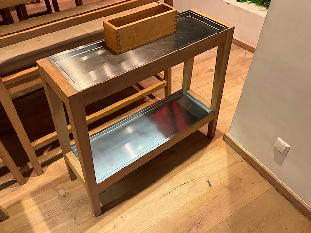 Hutten - bijzettafel met led-verlichting (2x) - afbeelding 4 van  5