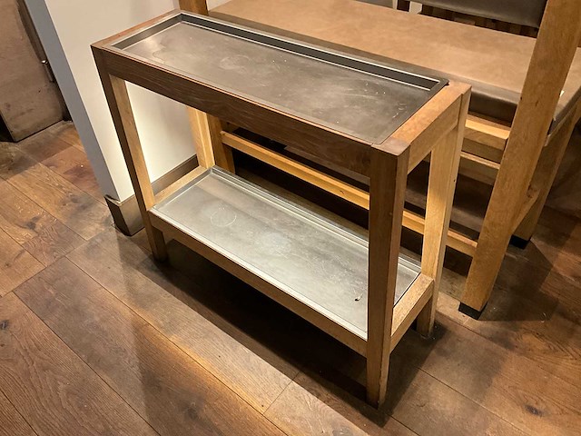 Hutten - bijzettafel met led-verlichting (2x) - afbeelding 3 van  4