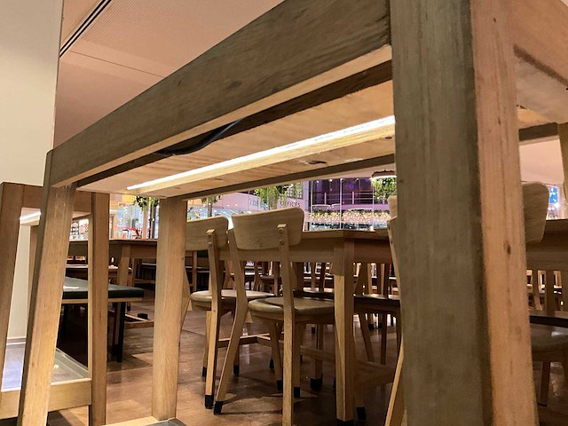 Hutten - bijzettafel met led-verlichting (2x) - afbeelding 3 van  7