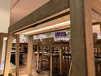 Hutten - bijzettafel met led-verlichting (2x) - afbeelding 3 van  7