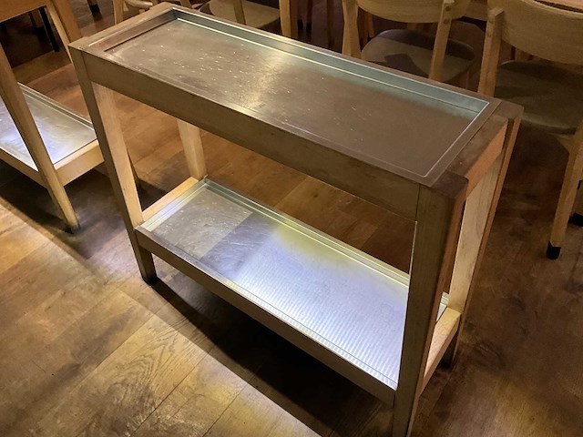 Hutten - bijzettafel met led-verlichting (2x) - afbeelding 4 van  7