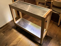 Hutten - bijzettafel met led-verlichting (2x) - afbeelding 5 van  7