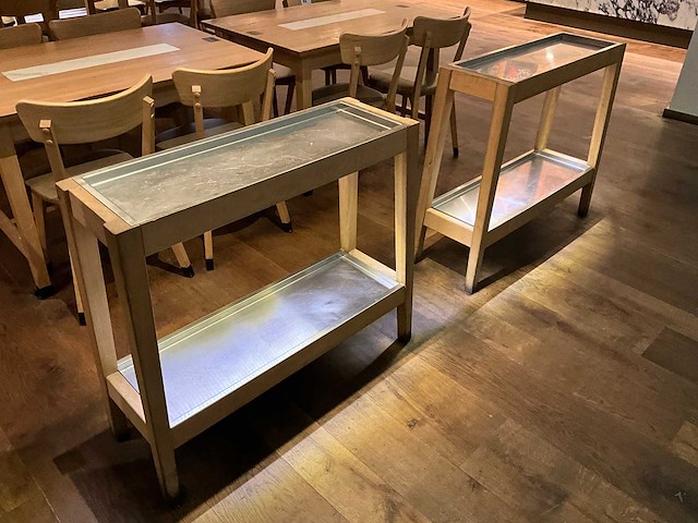 Hutten - bijzettafel met led-verlichting (2x) - afbeelding 7 van  7