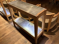 Hutten - bijzettafel met led-verlichting (2x) - afbeelding 2 van  4