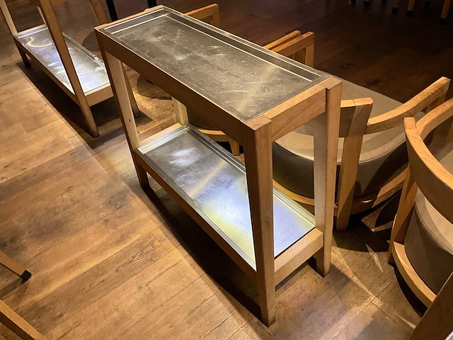 Hutten - bijzettafel met led-verlichting (2x) - afbeelding 3 van  4