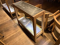 Hutten - bijzettafel met led-verlichting (2x) - afbeelding 3 van  4