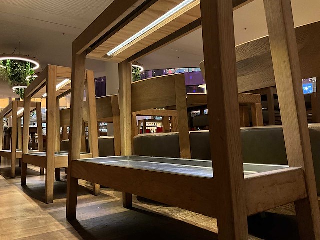 Hutten - bijzettafel met led-verlichting (2x) - afbeelding 4 van  4