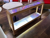 Hutten - bijzettafel met led-verlichting - afbeelding 1 van  5