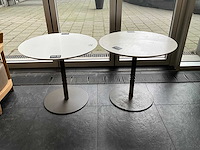 Hutten - bistrotafel ø 68 cm (2x) - afbeelding 1 van  1