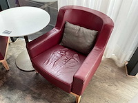 Hutten - bistrotafel met 2 fauteuils - afbeelding 5 van  6