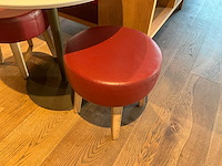 Hutten - bistrotafel met 2 krukken - afbeelding 3 van  3