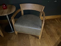 Hutten - bistrotafel met 2 loungestoelen - afbeelding 2 van  6