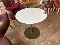 Hutten - bistrotafel met 3 fauteuils - afbeelding 3 van  3