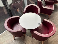 Hutten - bistrotafel met 3 stoelen - afbeelding 3 van  6