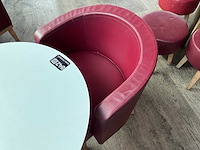 Hutten - bistrotafel met 3 stoelen - afbeelding 6 van  6