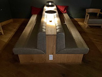 Hutten - dubbele restaurantbank met verlichting - afbeelding 1 van  8