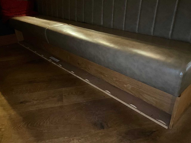 Hutten - dubbele restaurantbank met verlichting - afbeelding 4 van  8