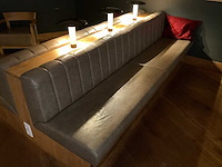 Hutten - dubbele restaurantbank met verlichting - afbeelding 7 van  8