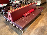 Hutten - dubbele restaurantbank - afbeelding 3 van  4