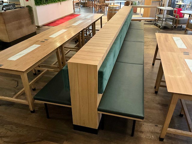 Hutten - dubbele restaurantbank - afbeelding 8 van  8