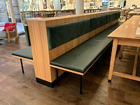 Hutten - dubbele restaurantbank - afbeelding 5 van  8