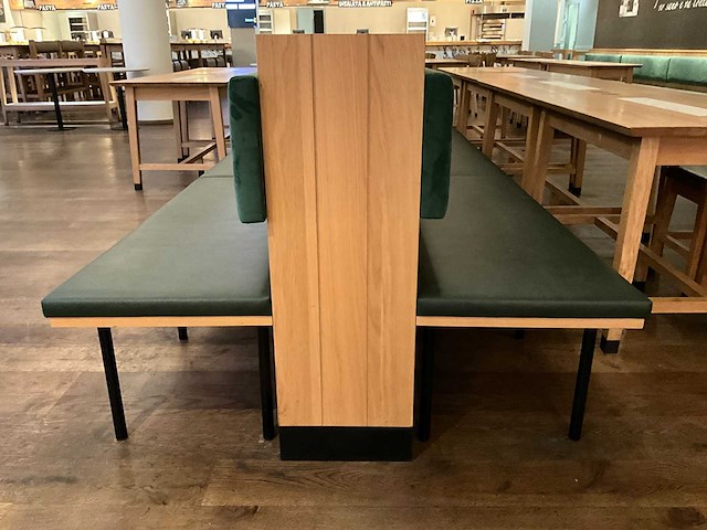 Hutten - dubbele restaurantbank - afbeelding 6 van  8