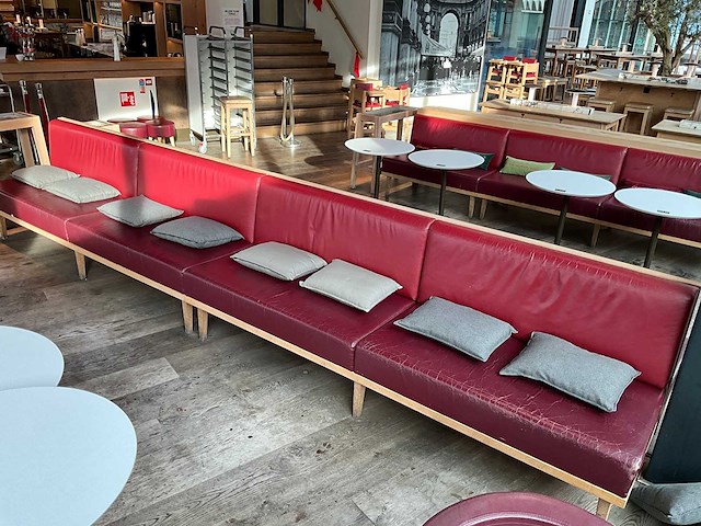 Hutten - dubbele restaurantbank - afbeelding 6 van  6