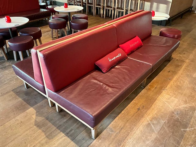 Hutten - dubbele restaurantbank - afbeelding 3 van  4