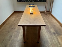 Hutten - halfhoge tafel met marmeren opbouw & verlichting - afbeelding 5 van  7